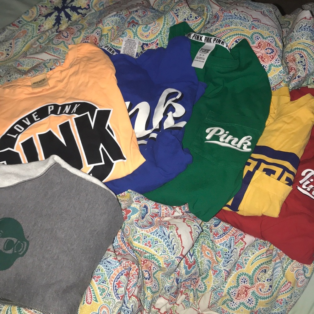 Victoria secret short sleeve and long sleeve